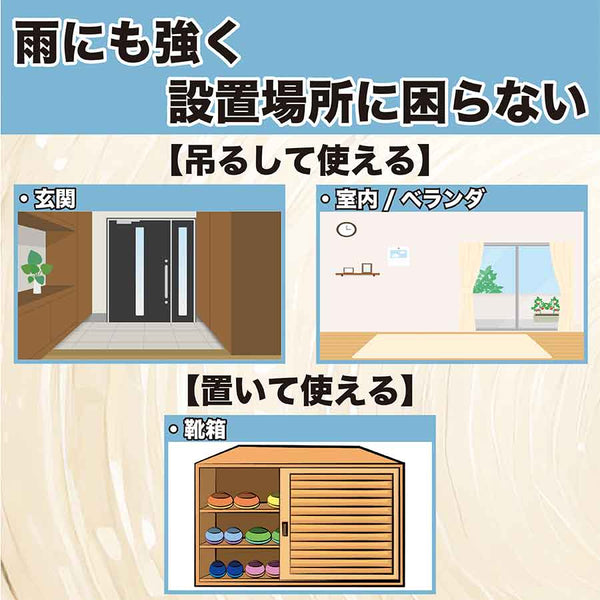 虫よけプレート PLUS 260日用 1個入り 虫除け 害虫除け ハエよけ 蚊取り線香 簡単 吊るす 置くだけ 送料無料