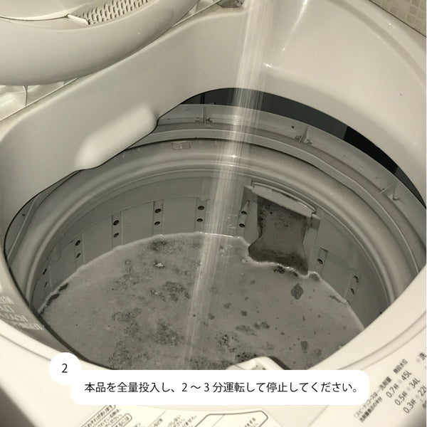 【全自動洗濯機専用 洗濯槽クリーナー 2個入】日本製 送料無料 洗濯機 洗剤 クリーナー 洗浄 消臭 除菌 カビ取り 匂い取り 洗濯機洗浄 1000円ポッキリ